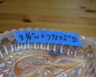 PLL #57 Crystal Heart Shape Candy Dish @ $5