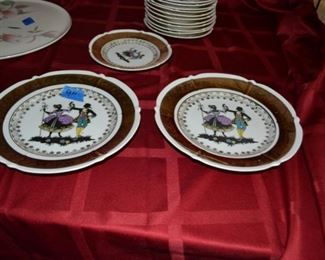 PLL #76 Set of Plates - 12 small & two 9" Marked Bavaria @ $25