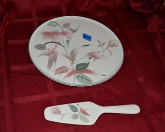 PLL #77 Mikasa Cake Plate and Server @ $10