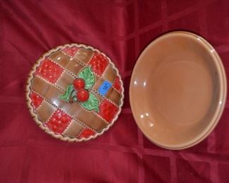 PLL #96 Covered Pie Dish - Marked Japan @ $8