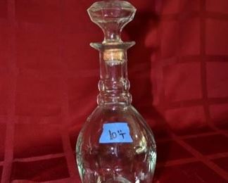 PLL #98 Crystal Decanter with Stopper @ $ 8