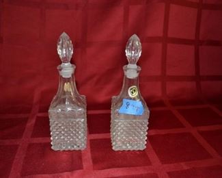 PLL #104 Decanters @ $15 pair