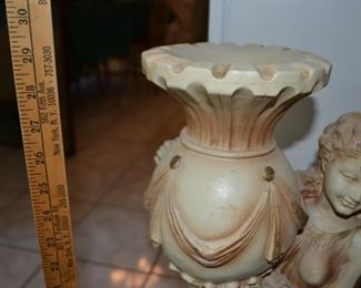 PLL #120 Plaster/Composite Statue of a Woman Holding an Urn @ $75