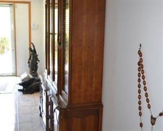 PLL #121 Basset Furniture Breakfront @ $200