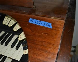 PLL #122 - Conn Organ lights up, but needs repair $200