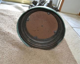 PLL #1 Auguste Moreau La Parure Du Printemps, Figure of Woman with Two Cherubs, Early 20th Century Patinated Bronze with Bronze Socle Sculpture Signed