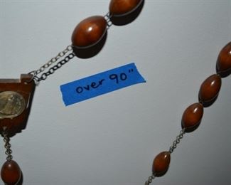 PLL #140 Oversized Wood Rosary @ $20