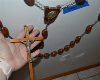 PLL #140 Oversized Wood Rosary @ $20