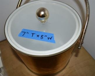 PLL #160 Vintage Gold Ice Bucket $8