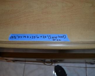 PLL #164 Drop Leaf Tea Server @ $140