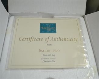 PLL #190 Disney Figurine "Tea for Two " Gus & Jaq