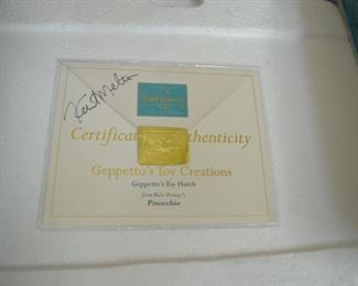 PLL #192 Disney Figurine Geppetto's Toy Creations Geppetto's Toy Hutch