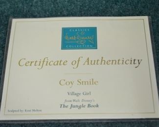 PLL #193 Disney Figurine Coy Smile Village Girl from the Jungle Book