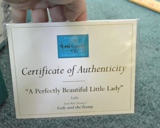 PLL #195 Disney Figurine " A Perfectly Beautiful Little Lady"