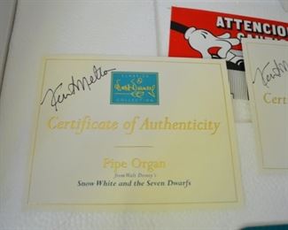PLL #197 Disney Figurine "Humph!" & "Pipe Organ"