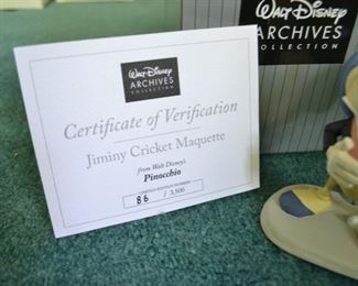 PLL 220 Disney Figurine "Jimmy Cricket Maquette" Pinocchio