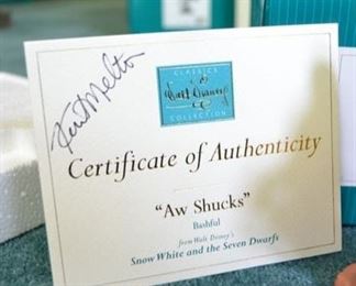 PLL 229 Disney Figurine "Aw Shucks" Bashful