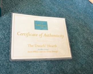 PLL 233 Disney Figurine "The Dwarf's Hearth" Snow White and The Seven Dwarfs