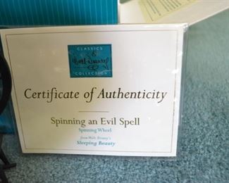 PLL 244 Disney Figurine "Spinning an Evil Spell" Sleeping Beauty