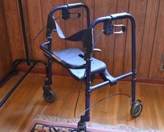 PLL 281 Walker with Seat & Brakes $20