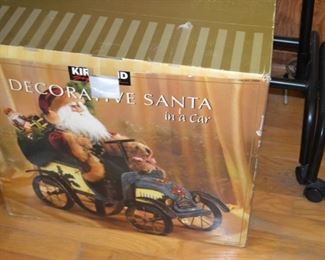 PLL 285 Decorative Santa in Car $20