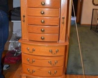 PLL 296 Jewelry Armoire $45