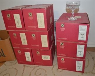 PLL 305 Cristallerie Zwiesel Tango Each Box Set of 8 $50 each Box