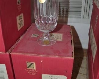 PLL 305 Cristallerie Zwiesel Tango Each Box Set of 8 $50 each Box
