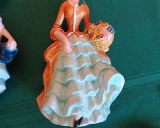 PLL 436 Goebel Dancing Lady @ $15 (Orange Dress)