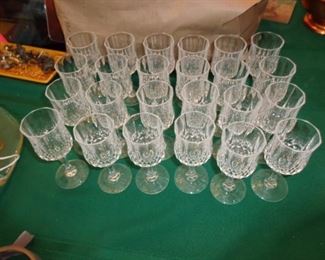 PLL 459 24 Piece Stemware $30 Set