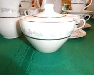 PLL 466 Yamaka China Blue Floral Coffee Set @ $35