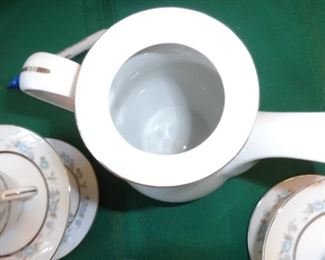 PLL 466 Yamaka China Blue Floral Coffee Set @ $35