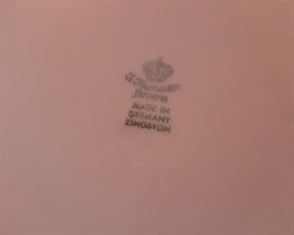 PLL 468 Set of 12 Plates marked Bavaria @ $30