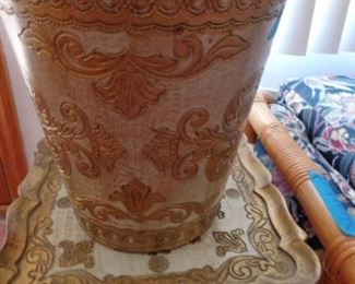 PLL 565 Gold Italian Waste Pail $15