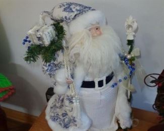 PLL 629 White & Blue Santa $15