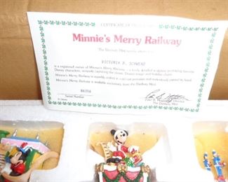 PLL 714 Danbury Mint Minnie's Merry Railway $45