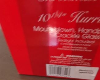 PLL 723 Holiday Hurricane Lamp Candle Holder $10