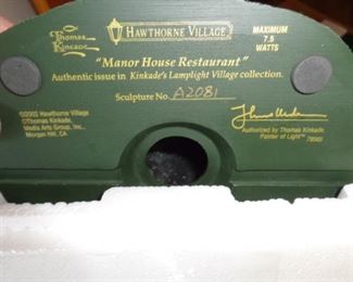 PLL 734 Hawthorne Village "Manor House Restaurant " @ $10