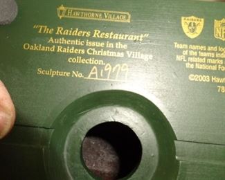 PLL 804 Thomas Kinkade Hawthorne Village "The Raiders Restaurant" @ $10