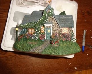 PLL 826 Thomas Kinkade Hawthorne Village "Weathervane Hutch" @ $10