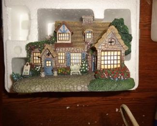 PLL 830 Thomas Kinkade "Lamp Light Tea Room" Hawthorne Village @ $10