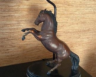 Vintage Horse Lamp $25  **CALL (847) 630-1009 TO PURCHASE**