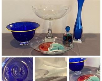 Art Glass LOT - All items pictured for $35 **CALL (847) 630-1009 TO PURCHASE**