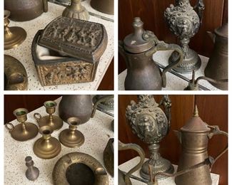 Brass LOT - All items pictured for $25 **CALL (847) 630-1009 TO PURCHASE**