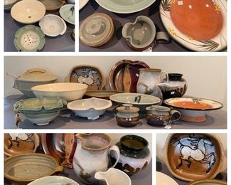Pottery LOT - All items pictured for $75  **CALL (847) 630-1009 TO PURCHASE**