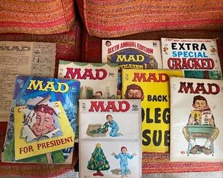 Mad Magazine LOT - All items pictured for $25 **CALL (847) 630-1009 TO PURCHASE**