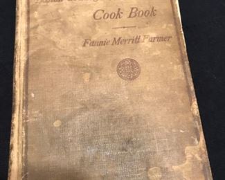 1921 Fannie Farmer Cookbook 