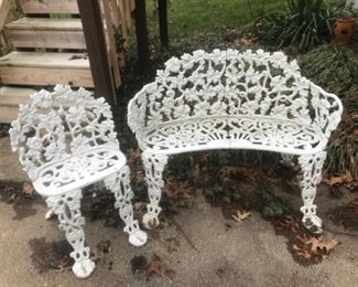Wrought Iron outdoor furniture 