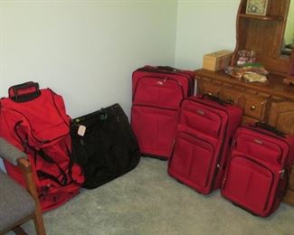 Lot of Suitcases