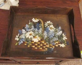Hand Painted Tray